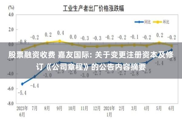 股票融资收费 嘉友国际: 关于变更注册资本及修订《公司章程》的公告内容摘要